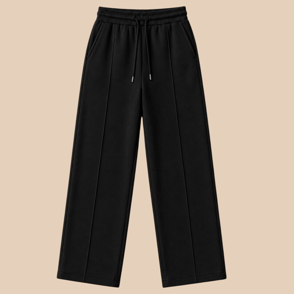 Everyday Baggy Trousers (Black)