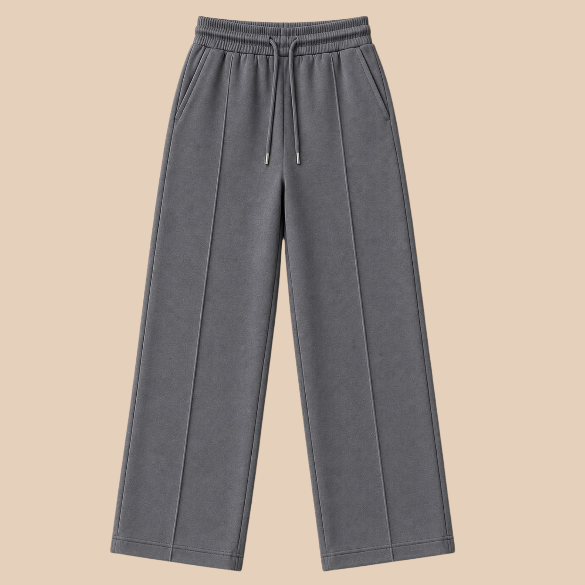 Everyday Baggy Trousers (Grey)