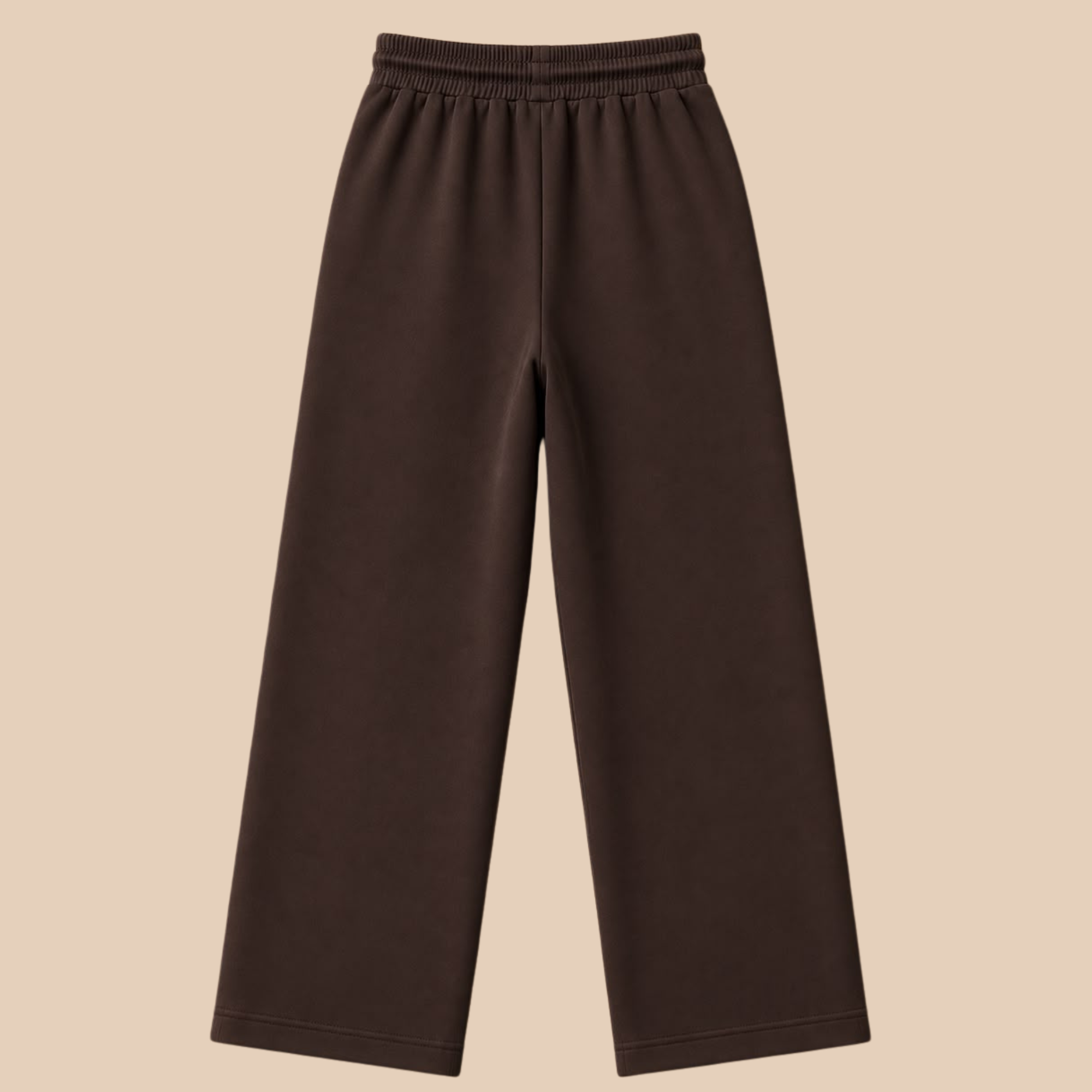 Everyday Baggy Trousers (Brown)