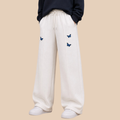 Blue Butterfly Baggy Trousers