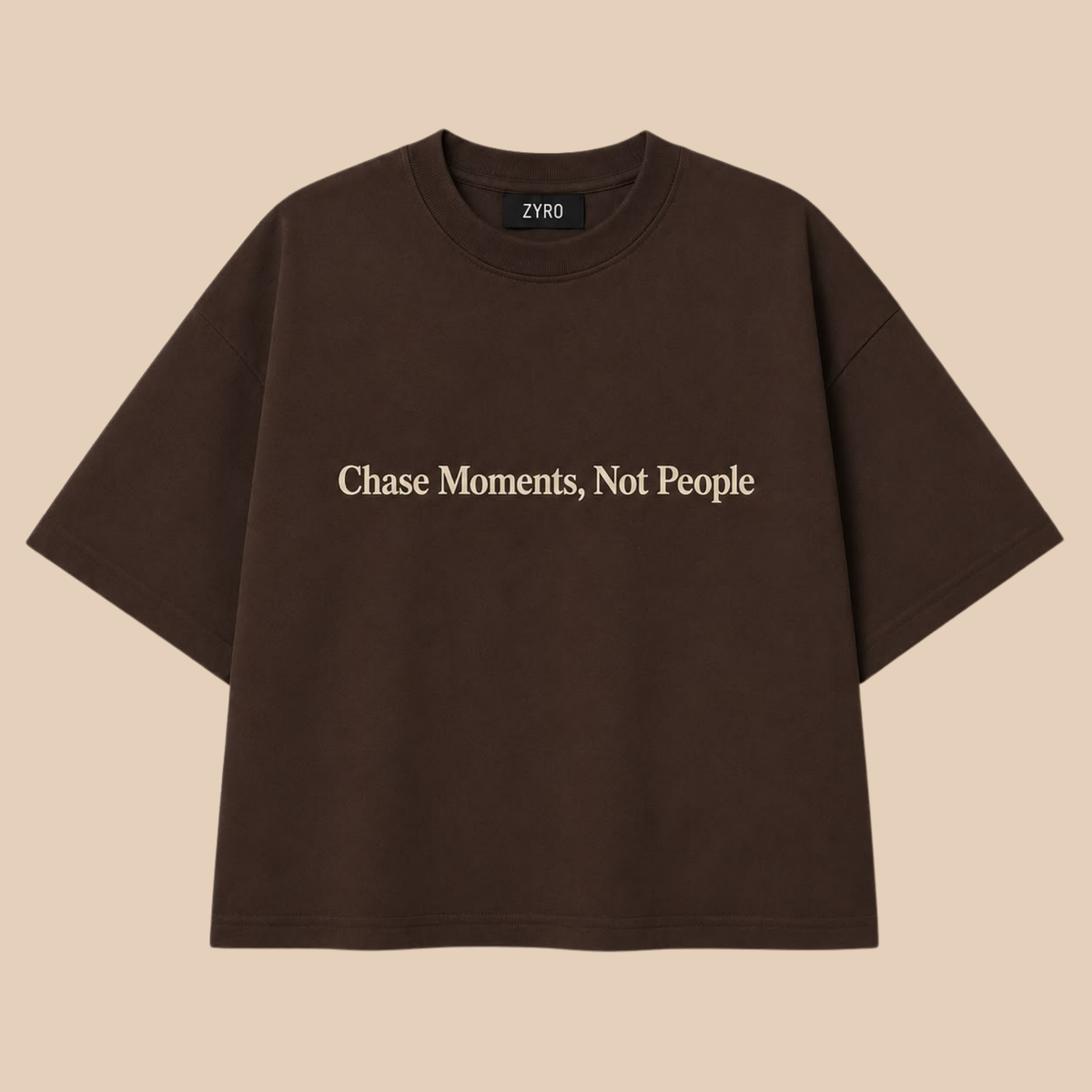 Chase Moments, Not People